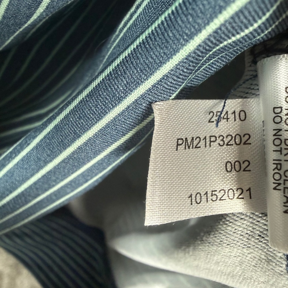 Masters Peter Millar Pullover Men Small Blue Stri… - image 8